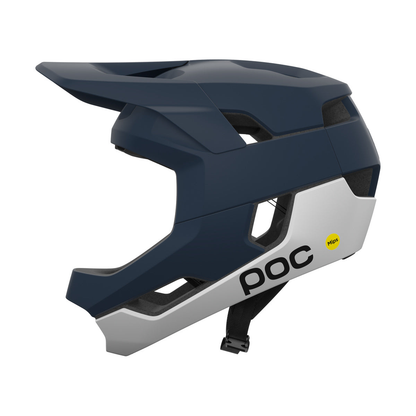 Casco MTB POC OTOCON RACE MIPS Blu Marine/Bianco