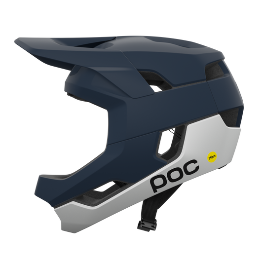 POC OTOCON RACE MIPS Casco MTB Navy/Bianco