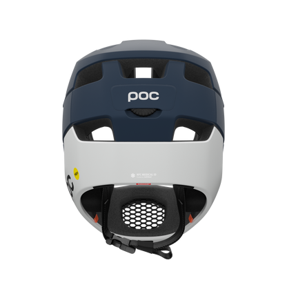 Casco MTB POC OTOCON RACE MIPS Blu Marine/Bianco