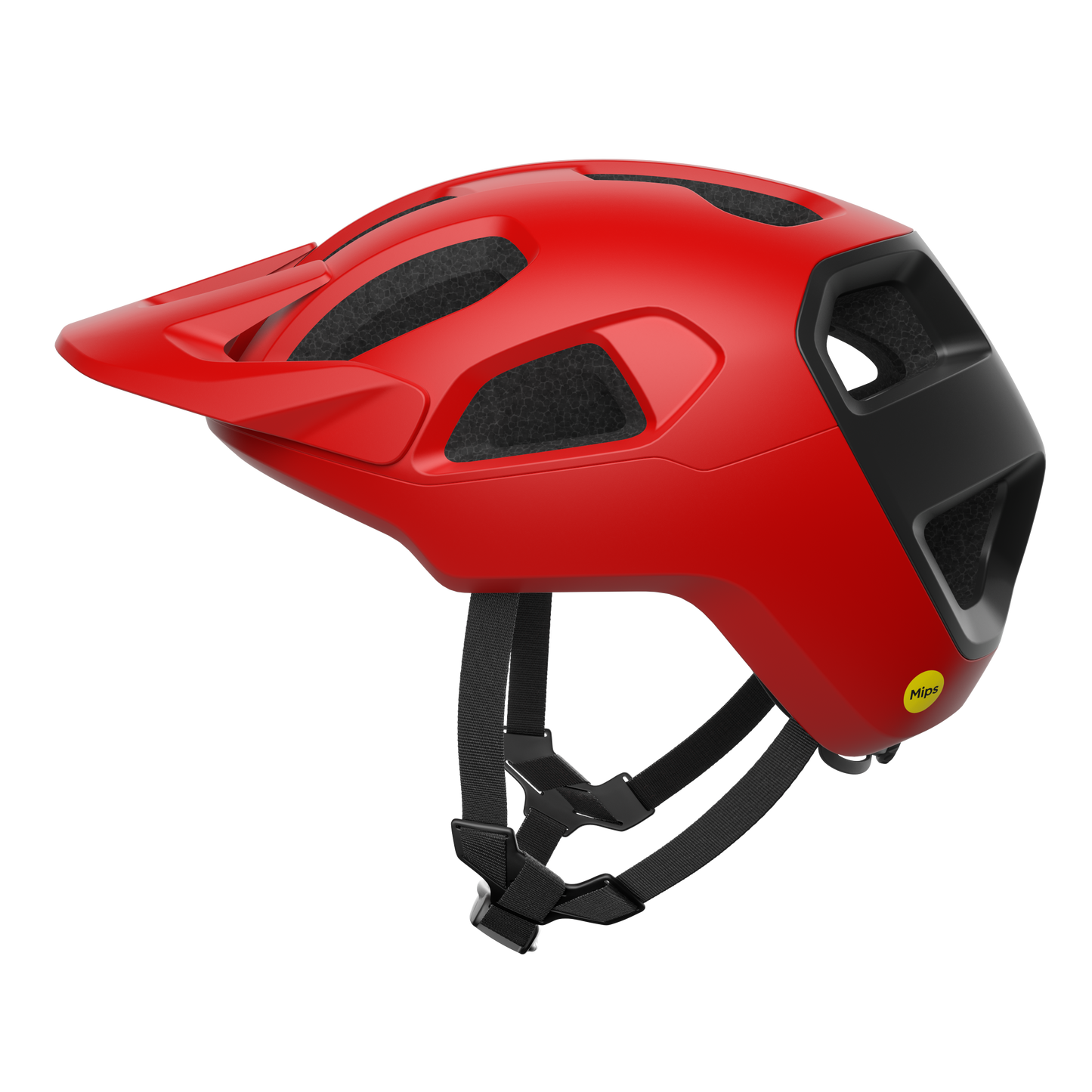 POC CULARIS Casco MTB Rosso Opaco