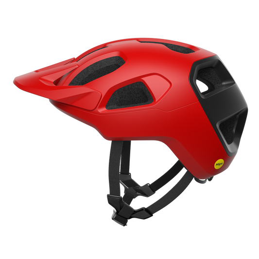 POC CULARIS Casco MTB Rosso Opaco