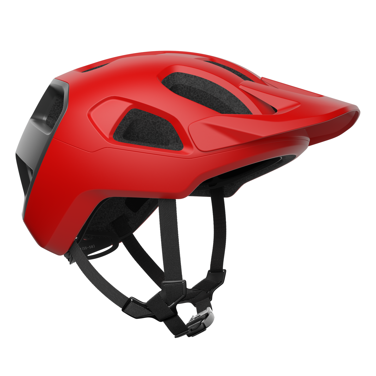 POC CULARIS Casco MTB Rosso Opaco