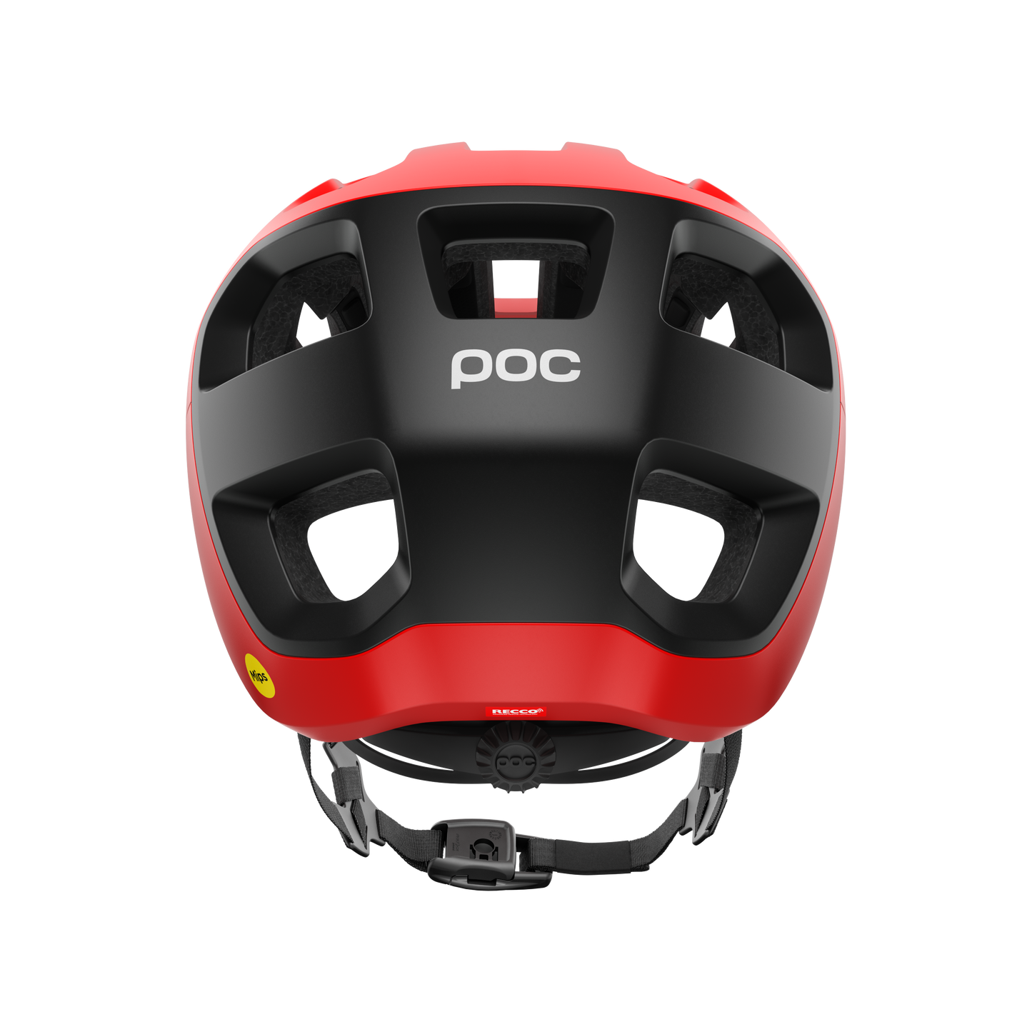 POC CULARIS Casco MTB Rosso Opaco