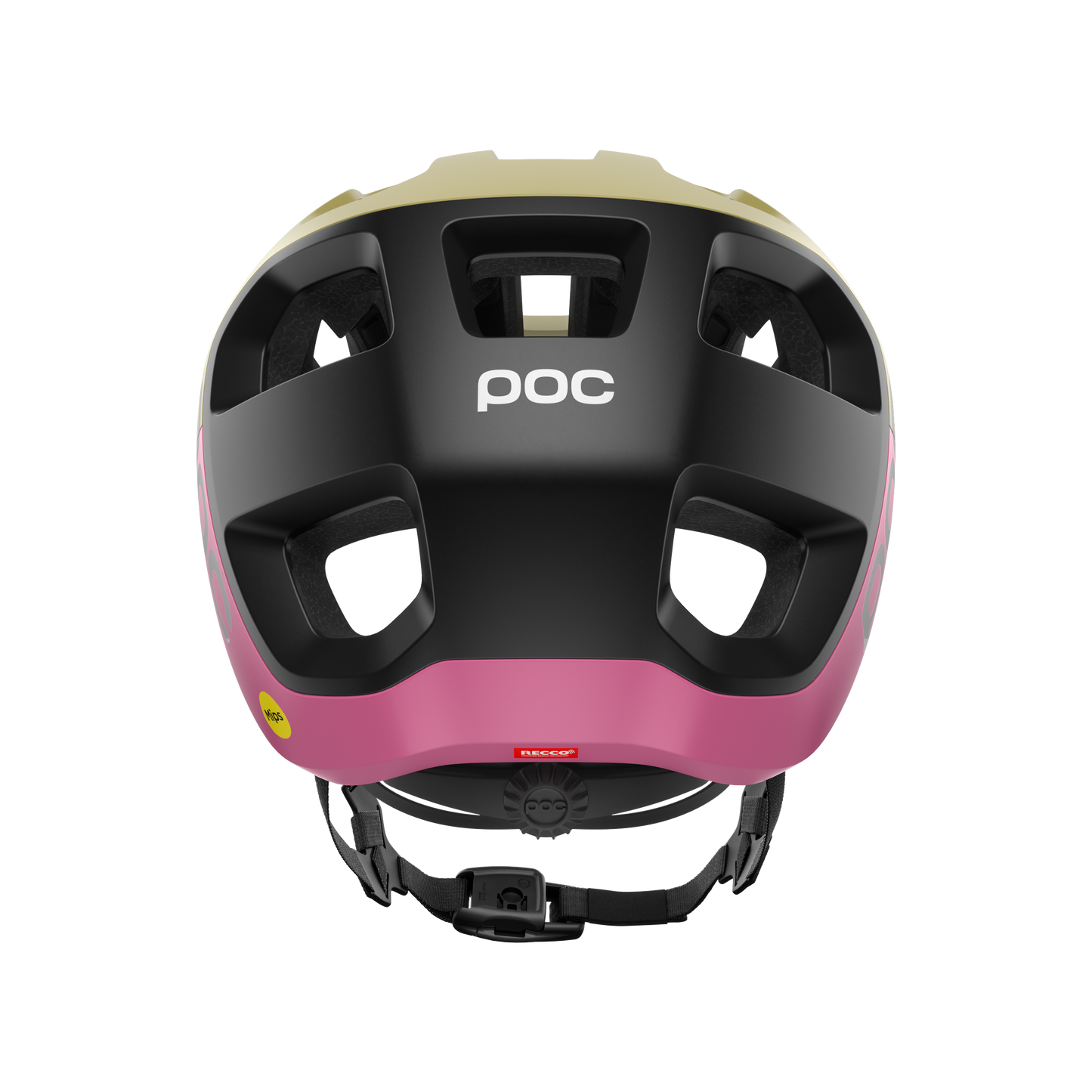 POC CULARIS Casco MTB Verde/Rosa Opaco