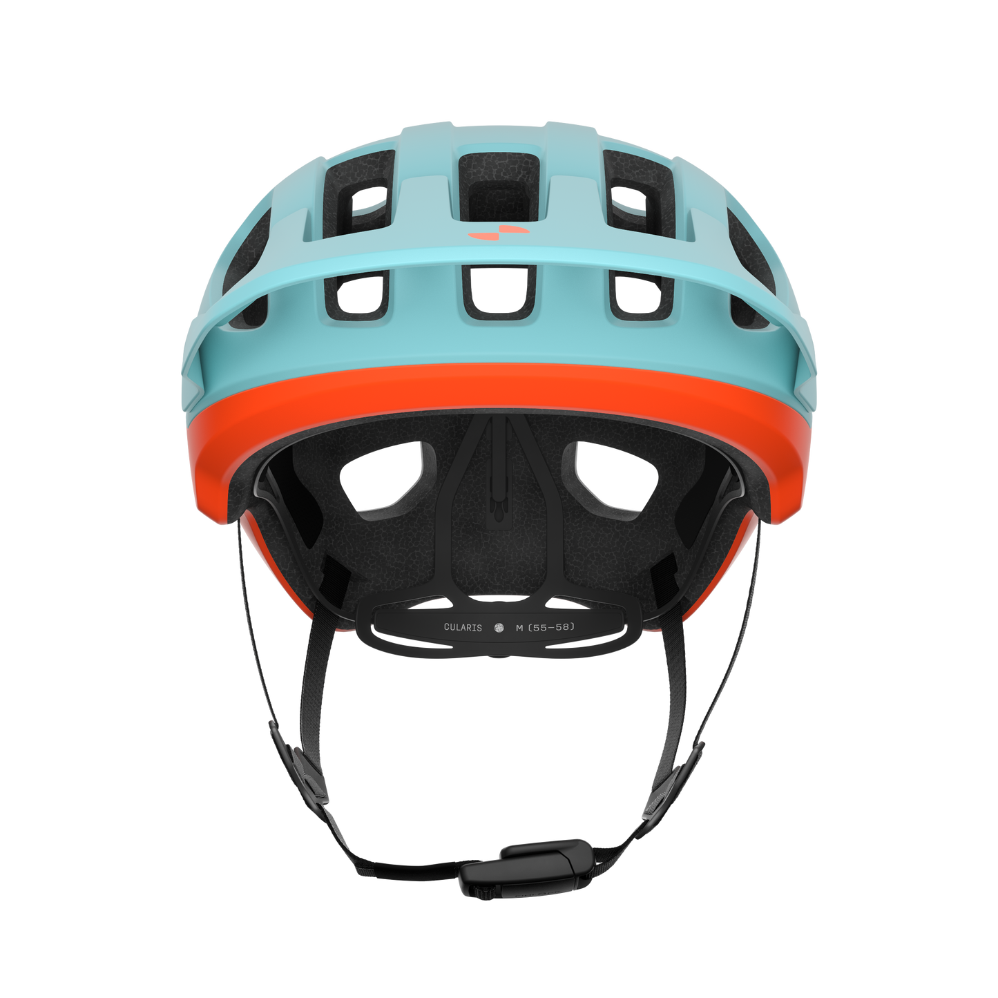 POC CULARIS Casco MTB Blu/Arancione Opaco