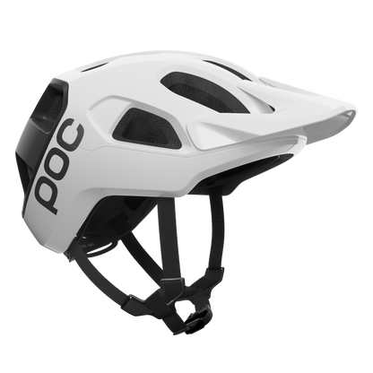 Casco MTB POC CULARIS Bianco/Nero Matt Logo