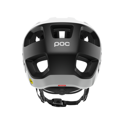 Casco MTB POC CULARIS Bianco/Nero Matt Logo