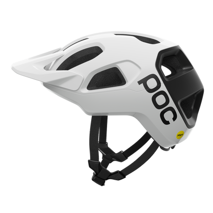 Casco MTB POC CULARIS Bianco/Nero Matt Logo