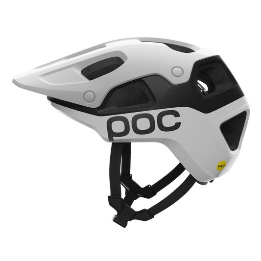 POC CULARIS PURE Casco MTB Bianco/Nero Opaco