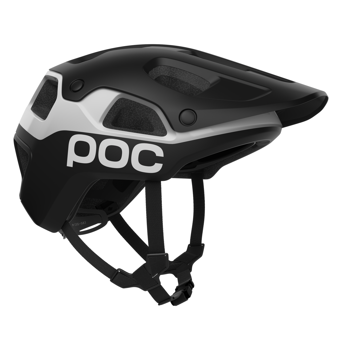 POC CULARIS PURE Casco MTB Nero/Bianco Opaco