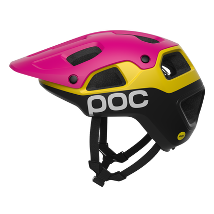 Casco MTB POC CULARIS PURE Rosa/Giallo/Nero