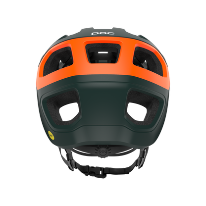 Casco MTB POC CULARIS PURE Verde Opaco/Arancione Opaco