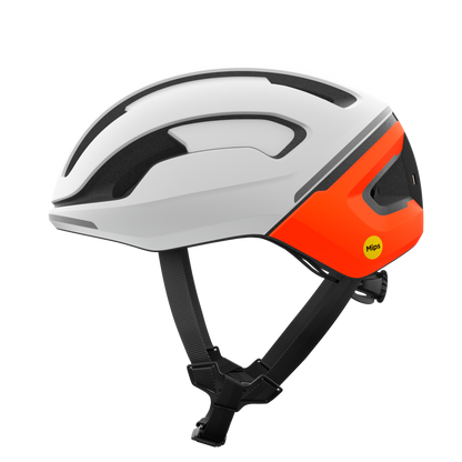 Casco Strada POC OMNE BEACON MIPS Bianco/Arancione Opaco