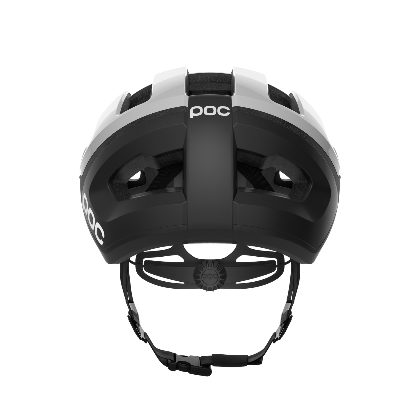 POC OMNE LITE Casco da strada Bianco/Nero Opaco