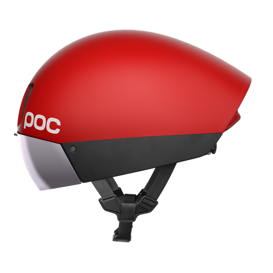 POC PROCEN AIR Casco da strada rosso