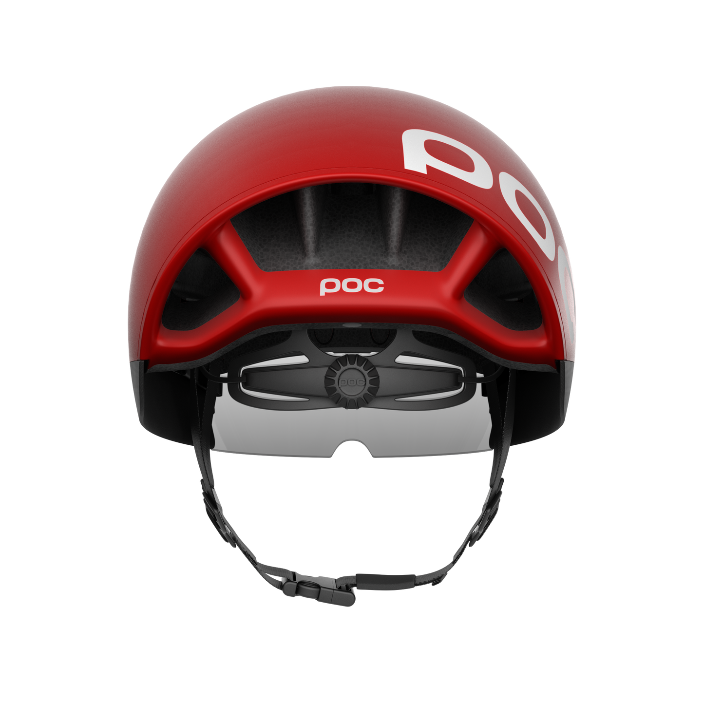 POC PROCEN AIR Casco da strada rosso