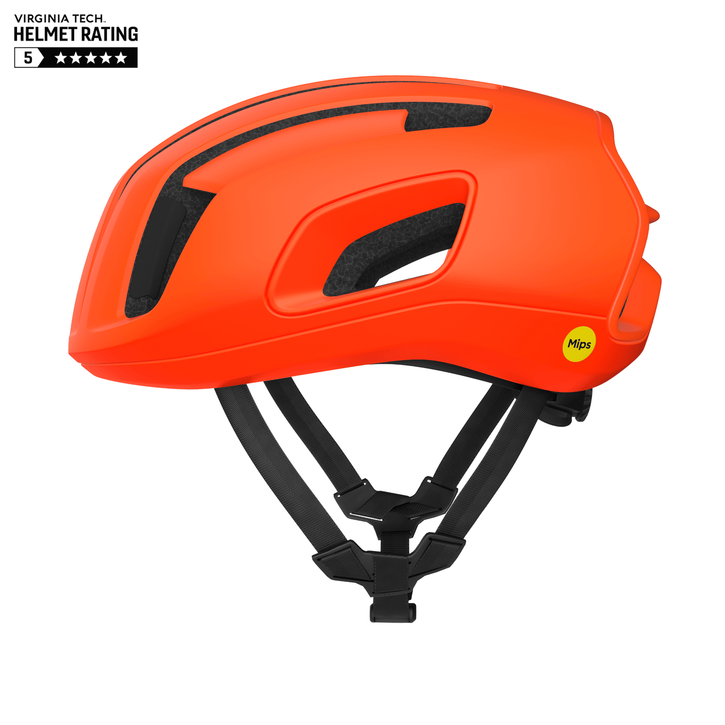 POC CYTAL MIPS Casco da strada Arancione Fluo