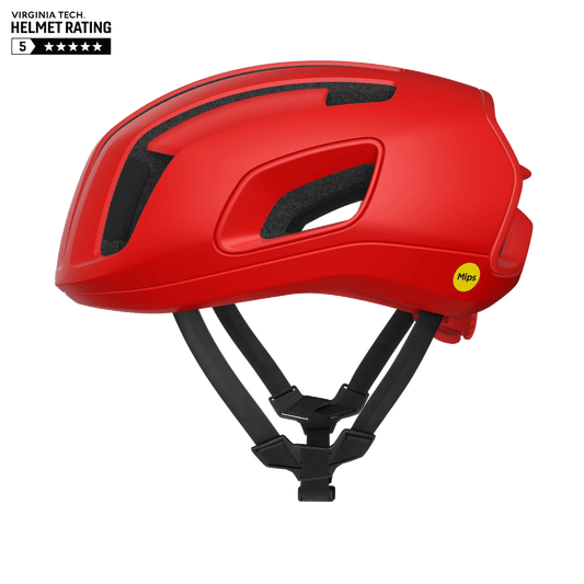 POC CYTAL Casco da strada Rosso Opaco