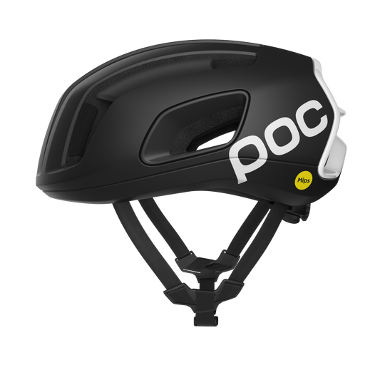 POC Casco da strada CYTAL Logo nero/bianco opaco