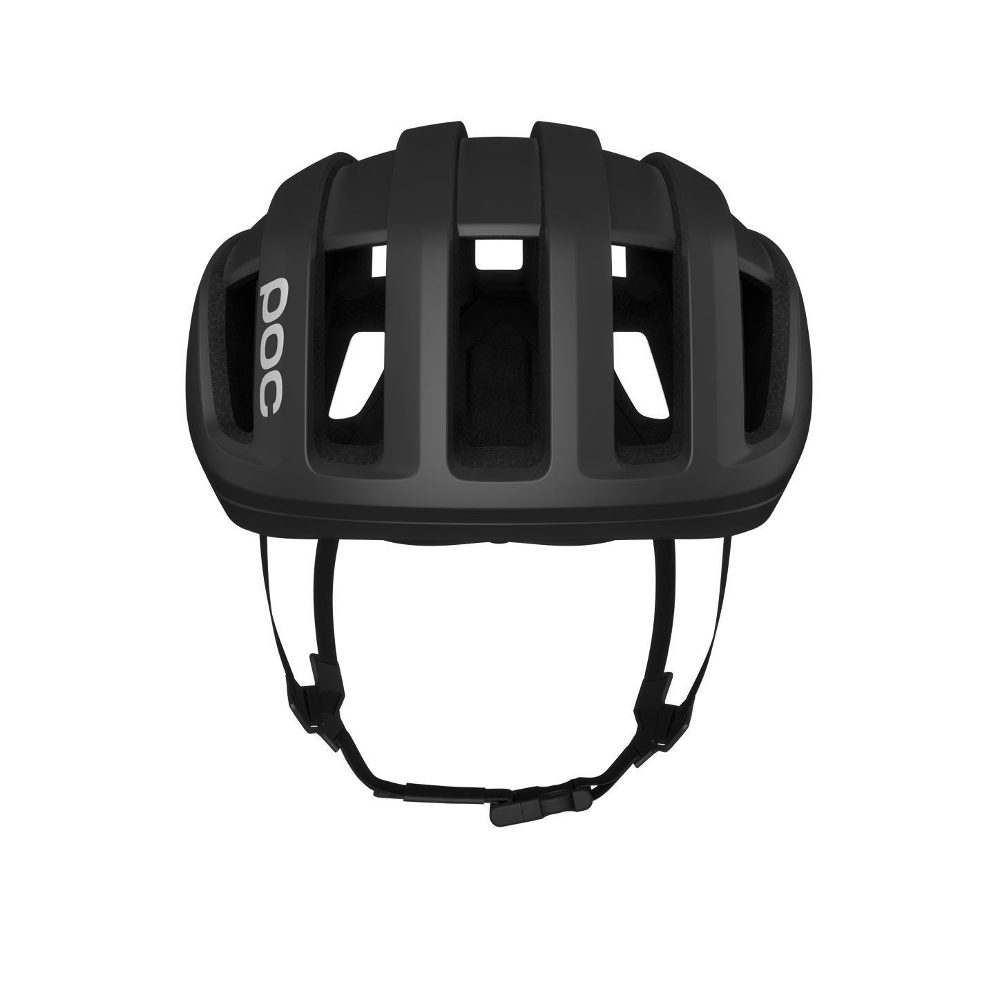 POC CYTAL MIPS Casco da strada Nero/Bianco Logo opaco