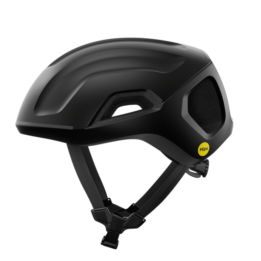 POC VENTRAL TEMPUS Casco da strada Nero opaco