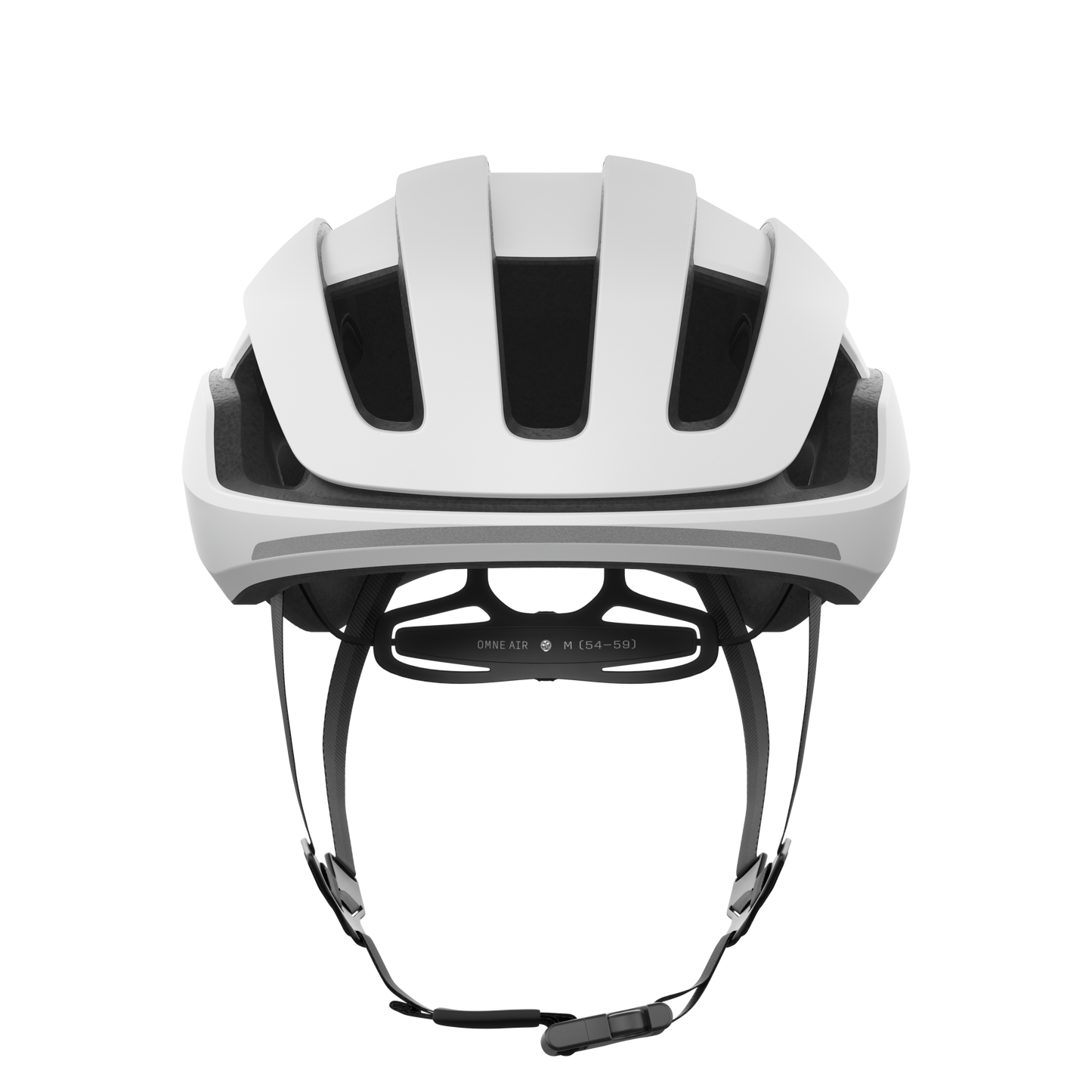 Casco da strada POC OMNE BEACON MIPS bianco/nero opaco