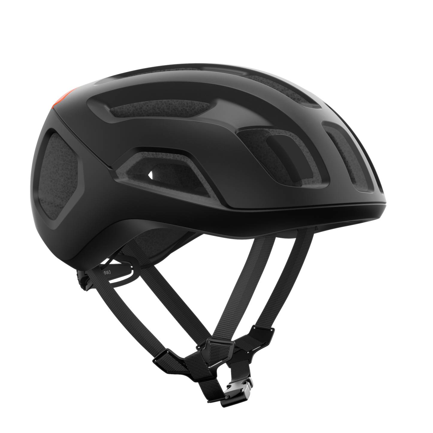 POC VENTRAL AIR MIPS Casco da strada nero/arancio fluo opaco