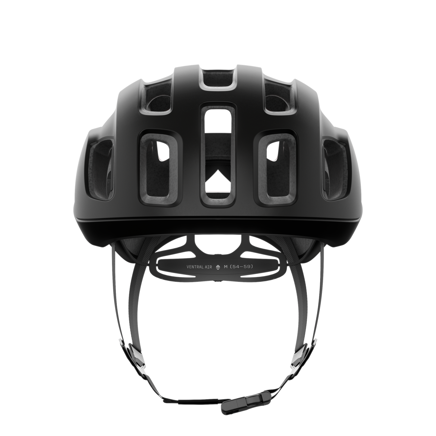 POC VENTRAL AIR MIPS Casco da strada nero/arancio fluo opaco
