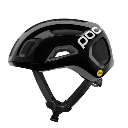 Casco Strada POC VENTRAL AIR MIPS Logo Nero/Bianco Matt