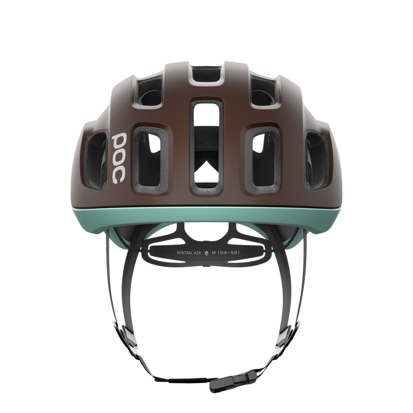 POC VENTRAL AIR MIPS Casco da strada Marrone/Blu opaco