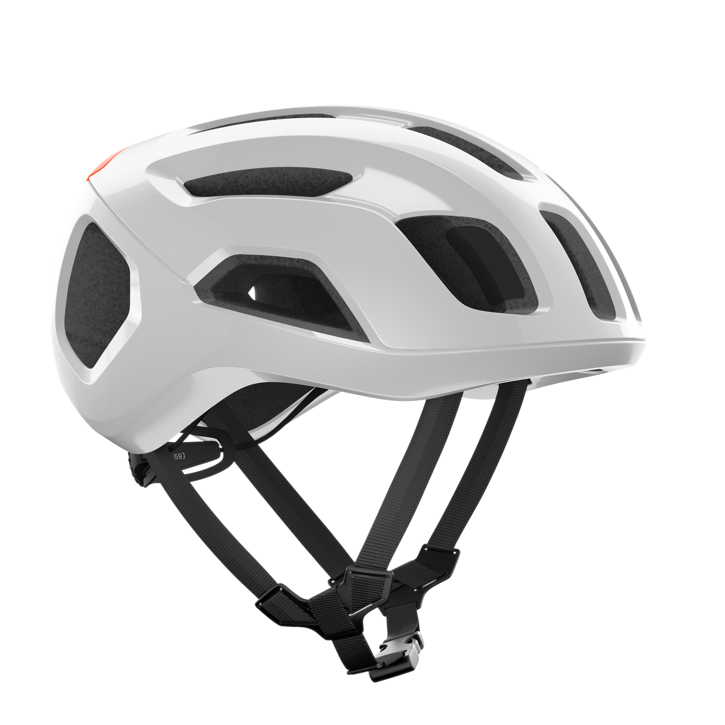 POC VENTRAL AIR MIPS Casco da strada Bianco/Arancione Fluo