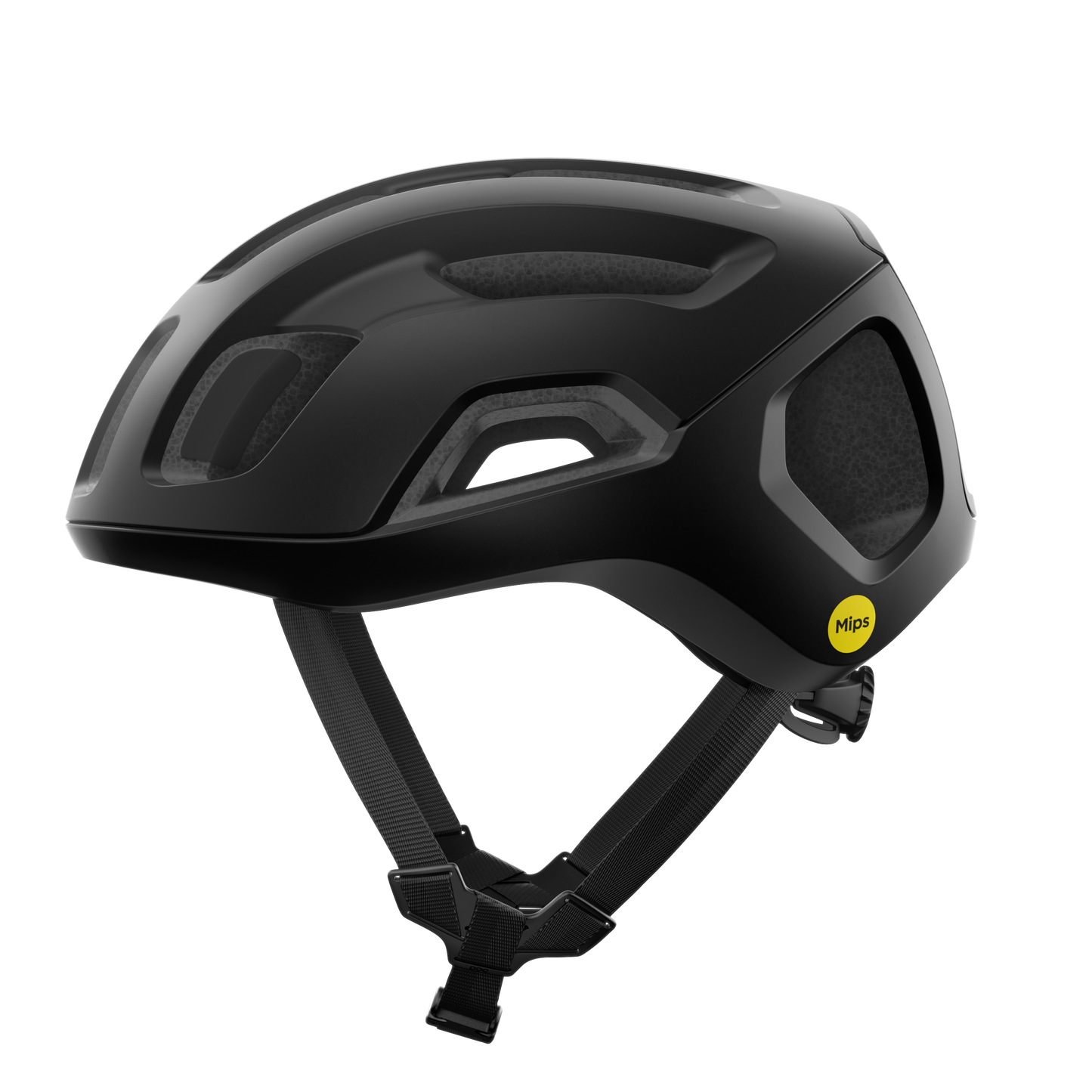 POC VENTRAL AIR MIPS Casco da strada Nero Opaco