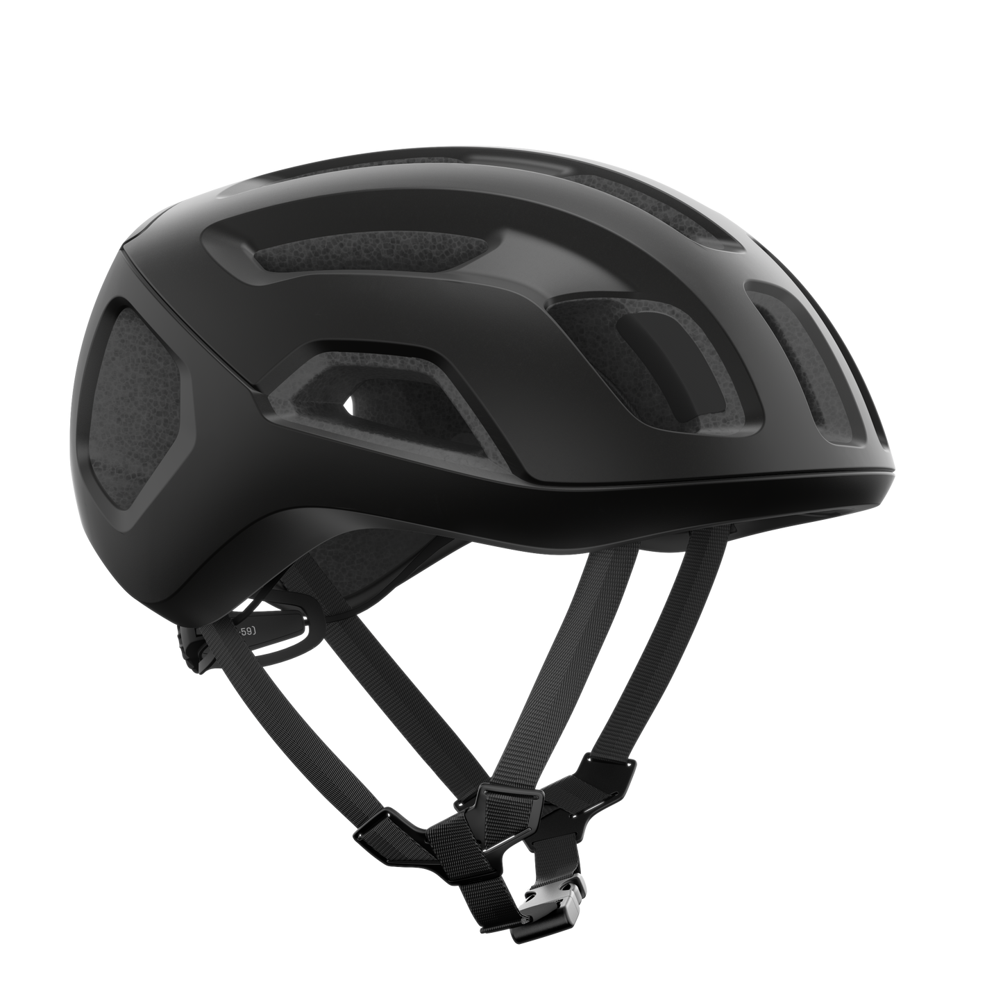 POC VENTRAL AIR MIPS Casco da strada Nero Opaco