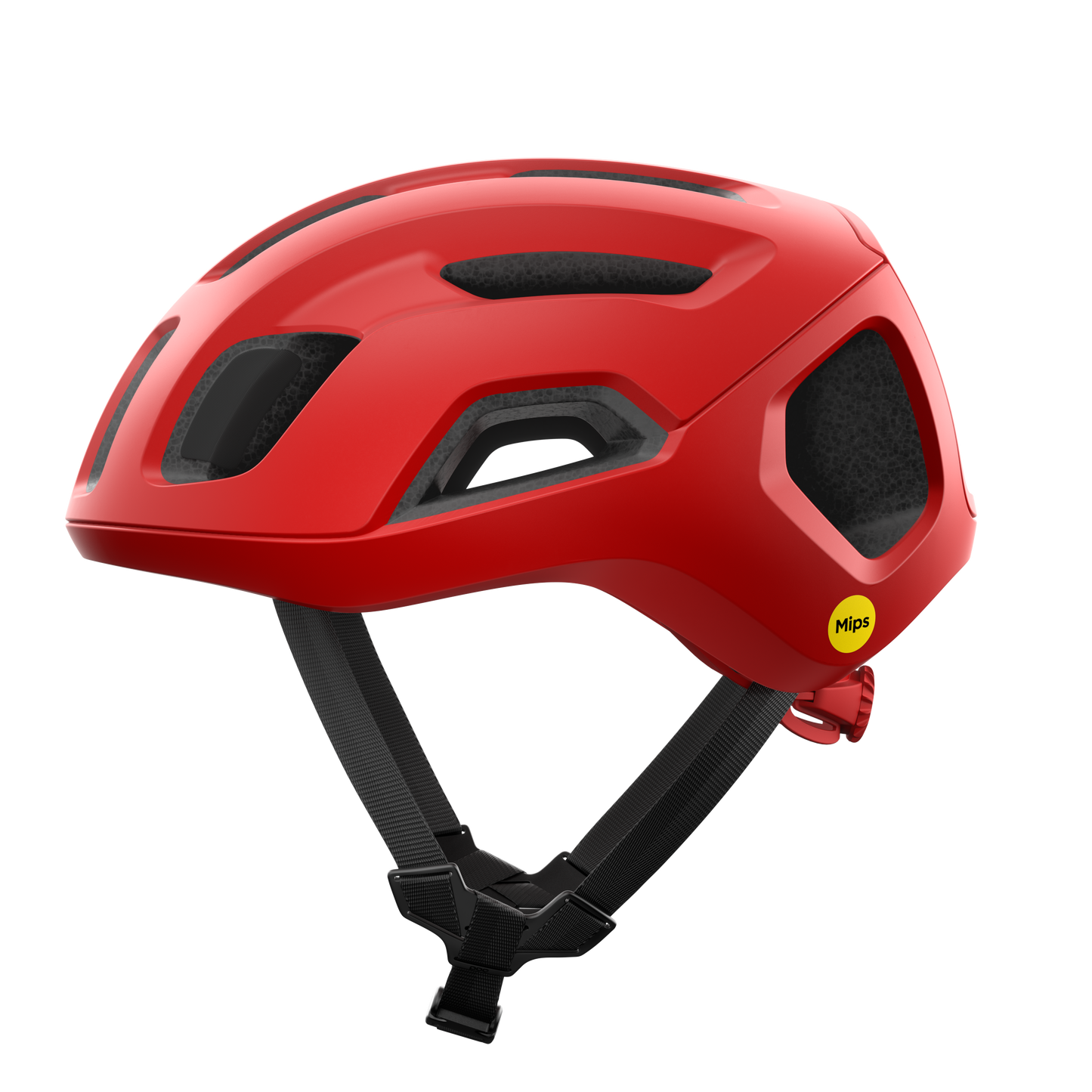 POC VENTRAL AIR MIPS Casco da strada Rosso Opaco