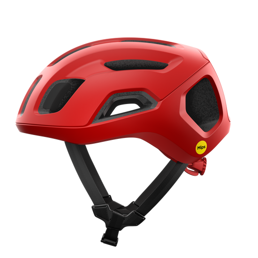 POC VENTRAL AIR MIPS Casco da strada Rosso Opaco