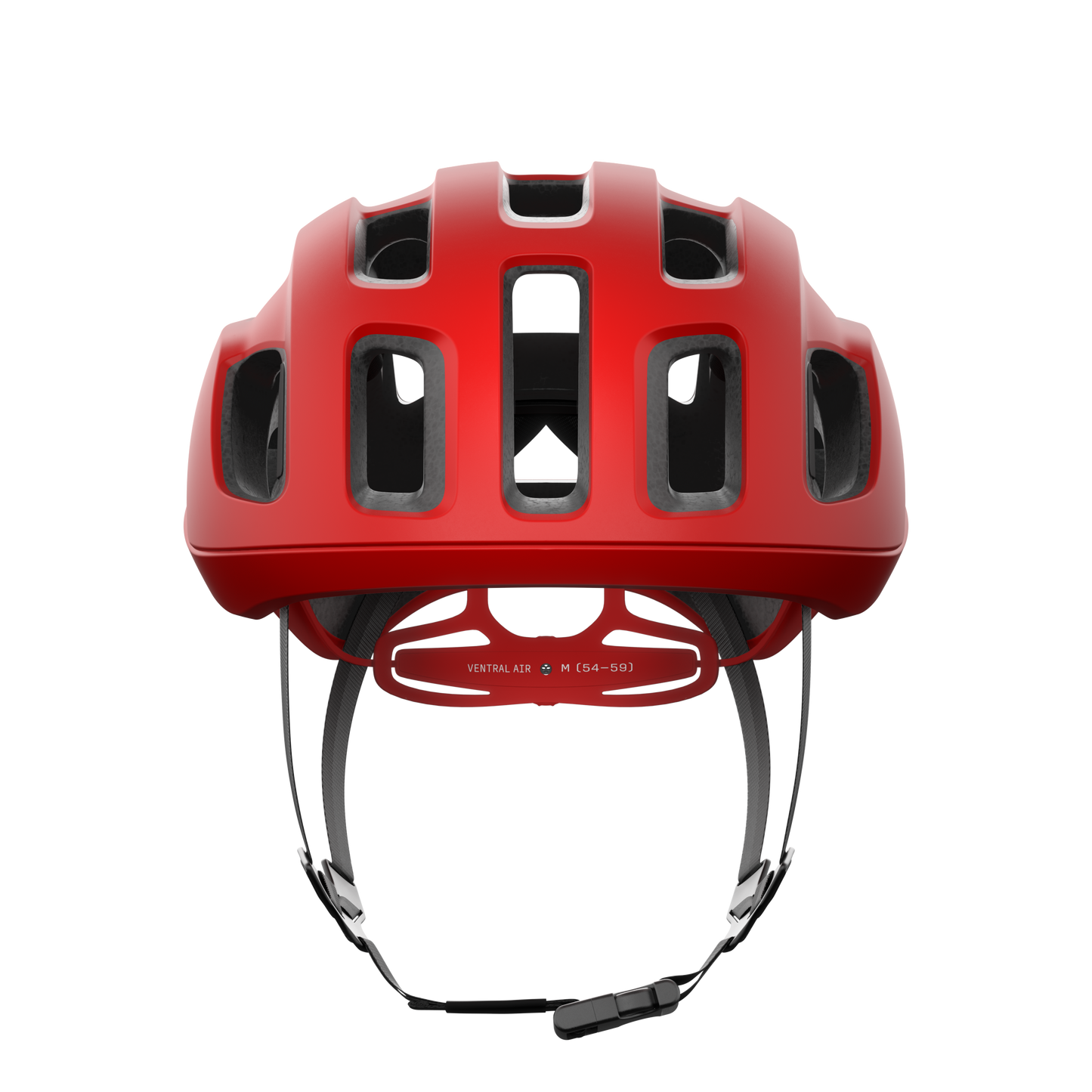 POC VENTRAL AIR MIPS Casco da strada Rosso Opaco