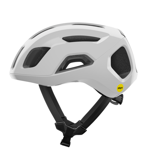 POC VENTRAL AIR MIPS Casco da strada Bianco/Nero Opaco