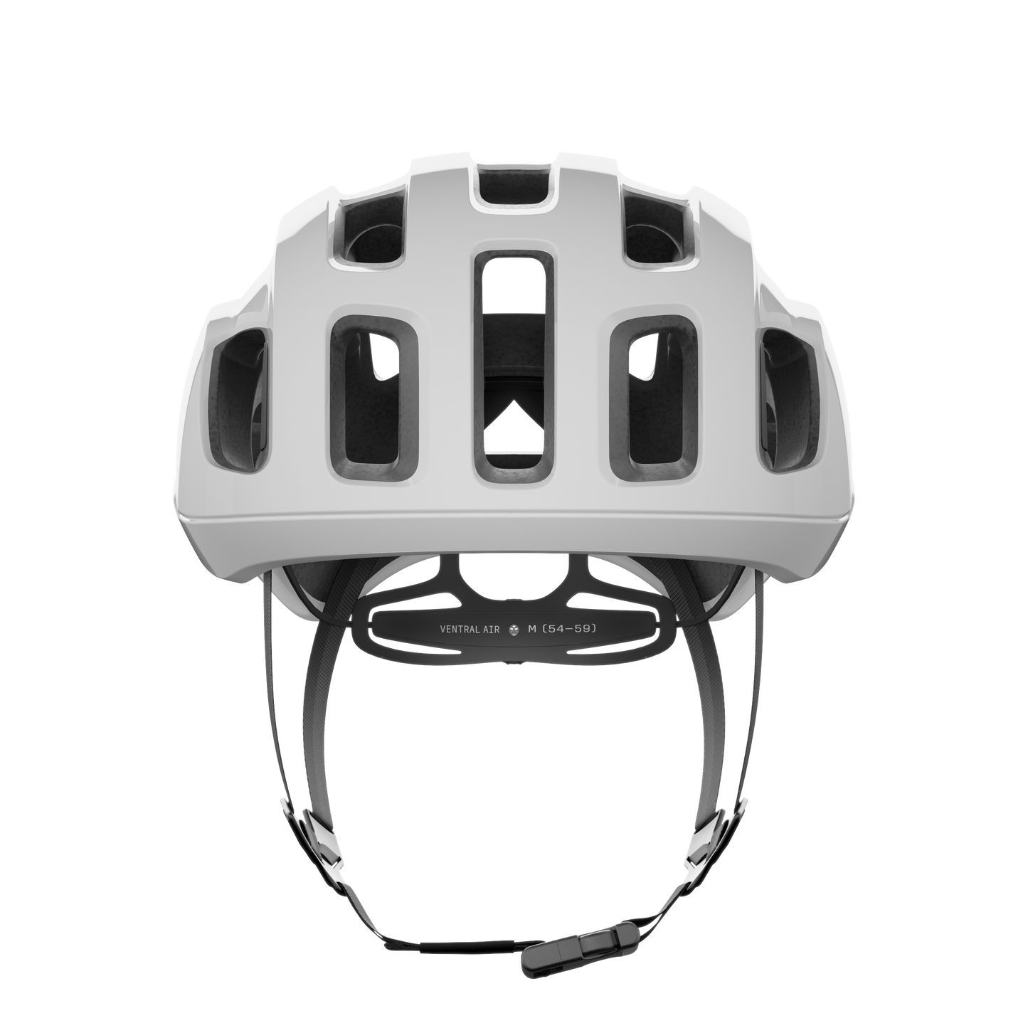 POC VENTRAL AIR MIPS Casco da strada Bianco/Nero Opaco