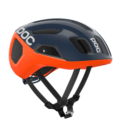 Casco Strada POC VENTRAL AIR MIPS Marine/Arancione/Bianco Matt