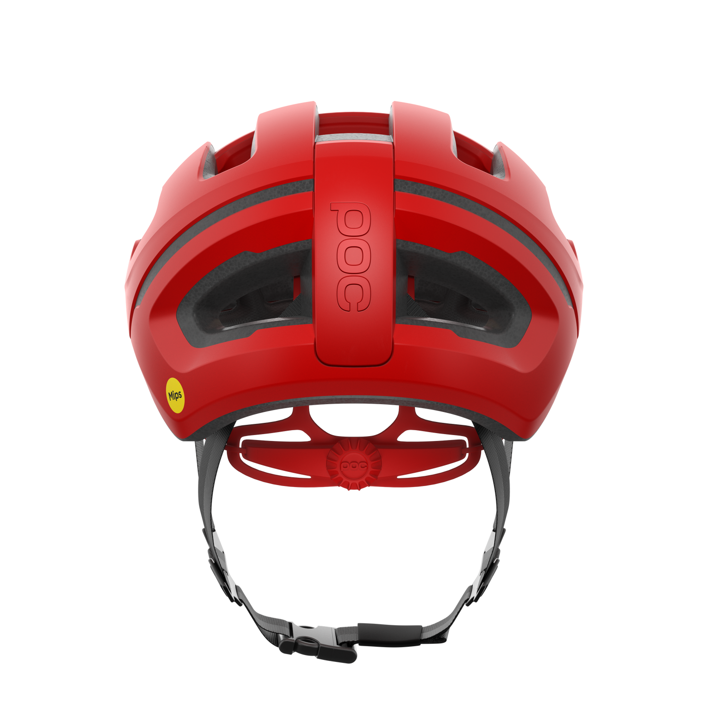 POC OMNE AIR MIPS Casco da strada Rosso Opaco
