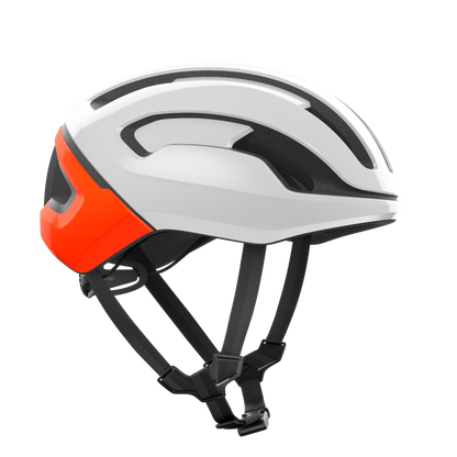 Casco Strada POC OMNE AIR MIPS Bianco/Arancione Fluo