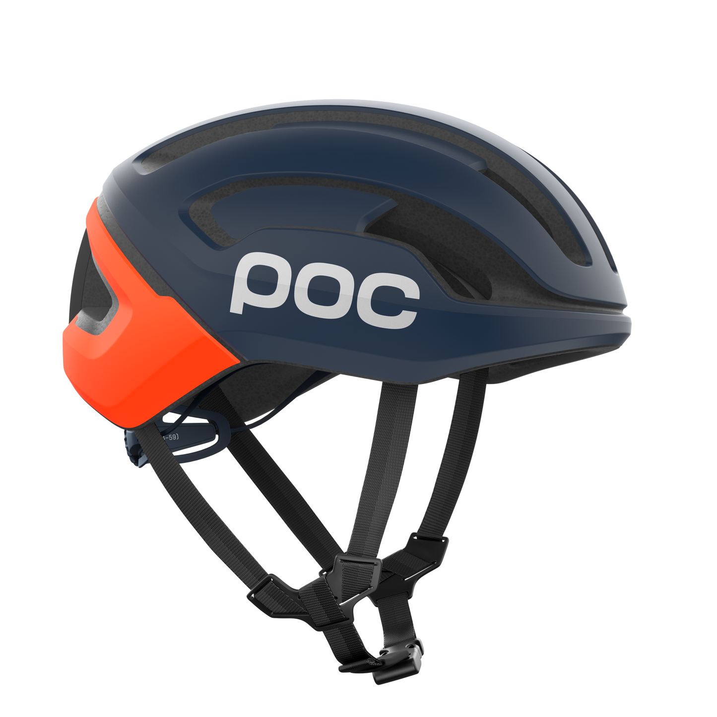 POC OMNE AIR MIPS Casco da strada Navy/Arancione Opaco
