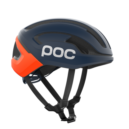 Casco Strada POC OMNE AIR MIPS Blu Marino/Arancione Opaco