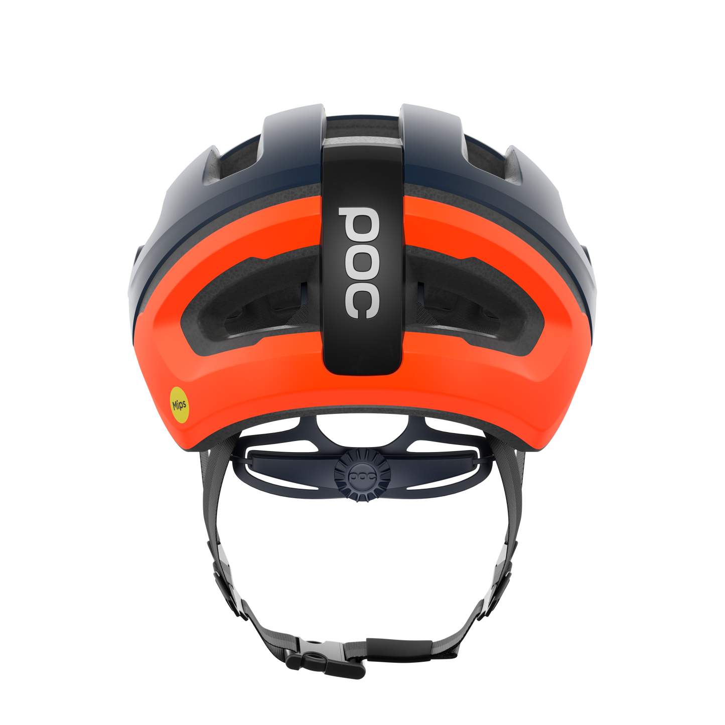 POC OMNE AIR MIPS Casco da strada Navy/Arancione Opaco