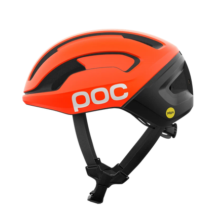 Casco da Strada POC OMNE BEACON MIPS Arancione/Nero Opaco