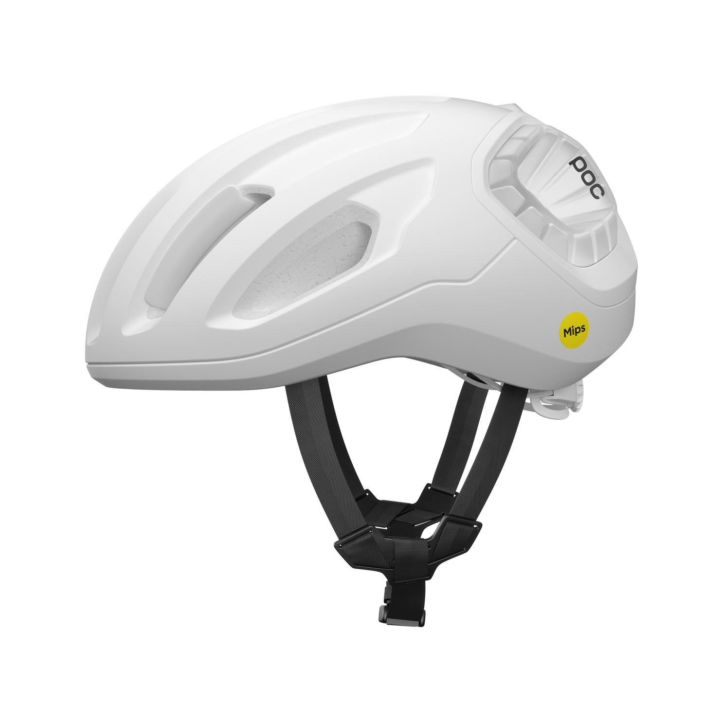 POC AMIDAL MIPS Casco da strada Bianco Opaco
