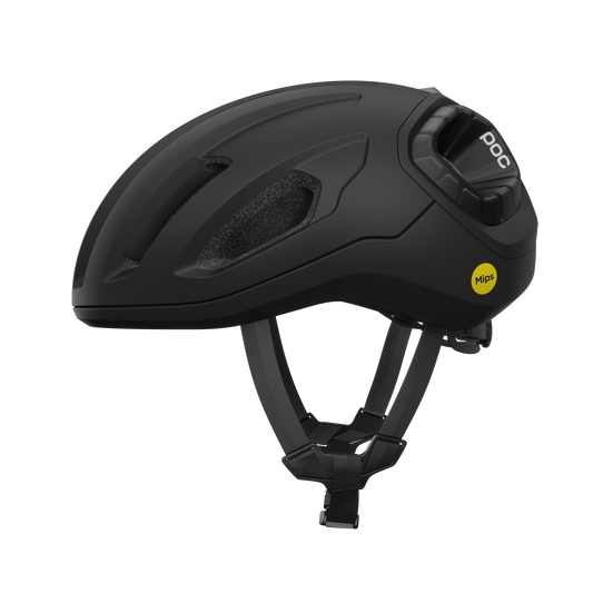 POC AMIDAL MIPS Casco da strada nero opaco