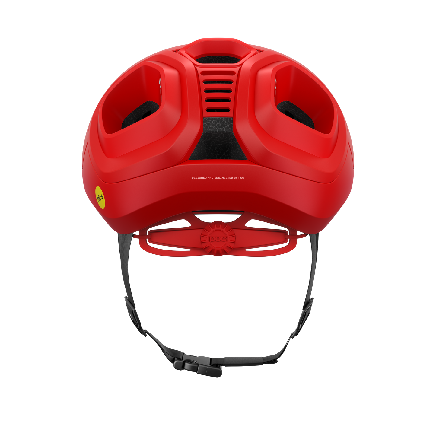 POC AMIDAL MIPS Casco da strada Rosso Opaco