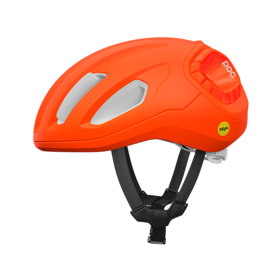 POC AMIDAL MIPS Casco da strada Arancione Fluo