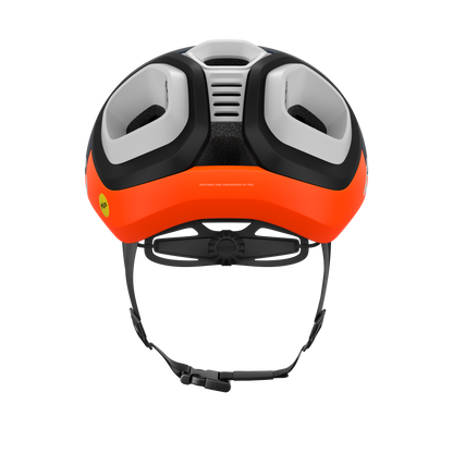 Casco Strada POC AMIDAL Blu Marino/Arancione/Bianco Opaco